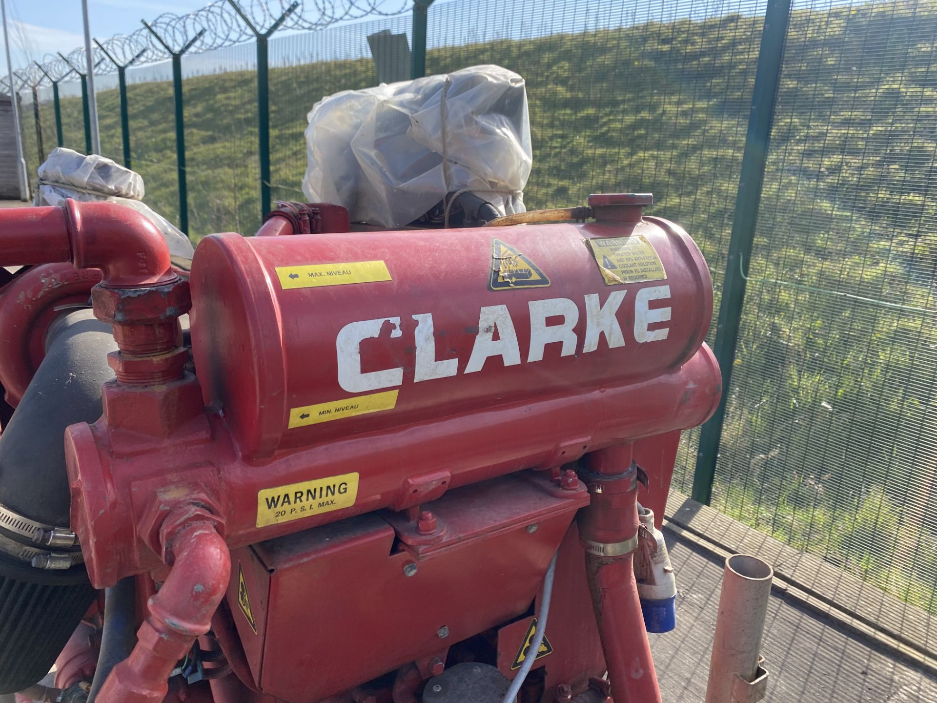 Strong Pumps Ltd HGTI-150 Centrifugal Pump, serial no. S523242B, with fitted Clarke Detroit DDFP- - Image 5 of 11