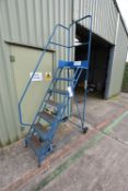 Klime-Ezeee Seven Rise Mobile Step Ladder (There will be a removal/ loading charge of £10 + VAT