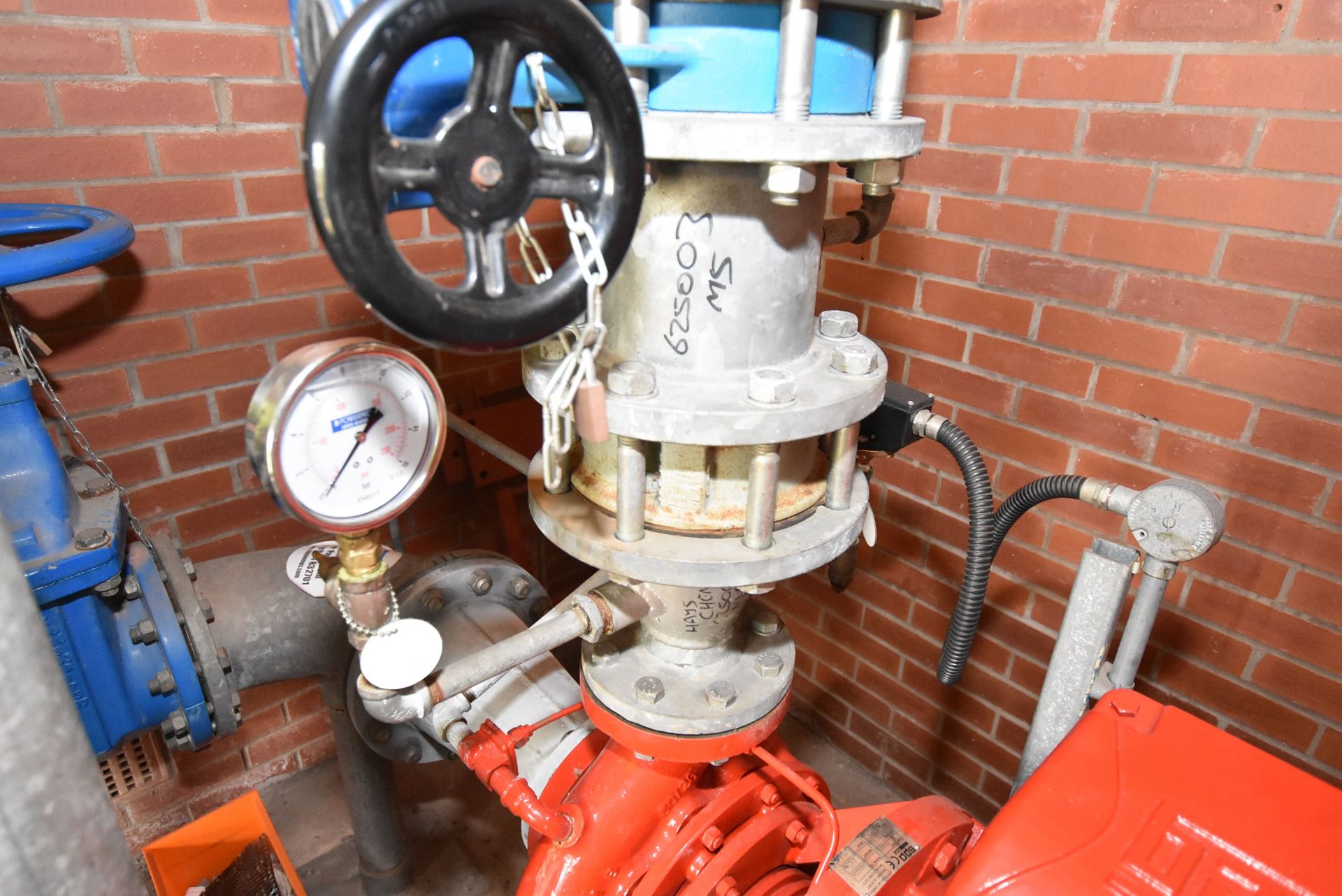 SPP KM08E Fire Water Pump, serial no. 1846032/1A, 33.34L/S cap., with Weg 45kW electric motor, - Image 5 of 11