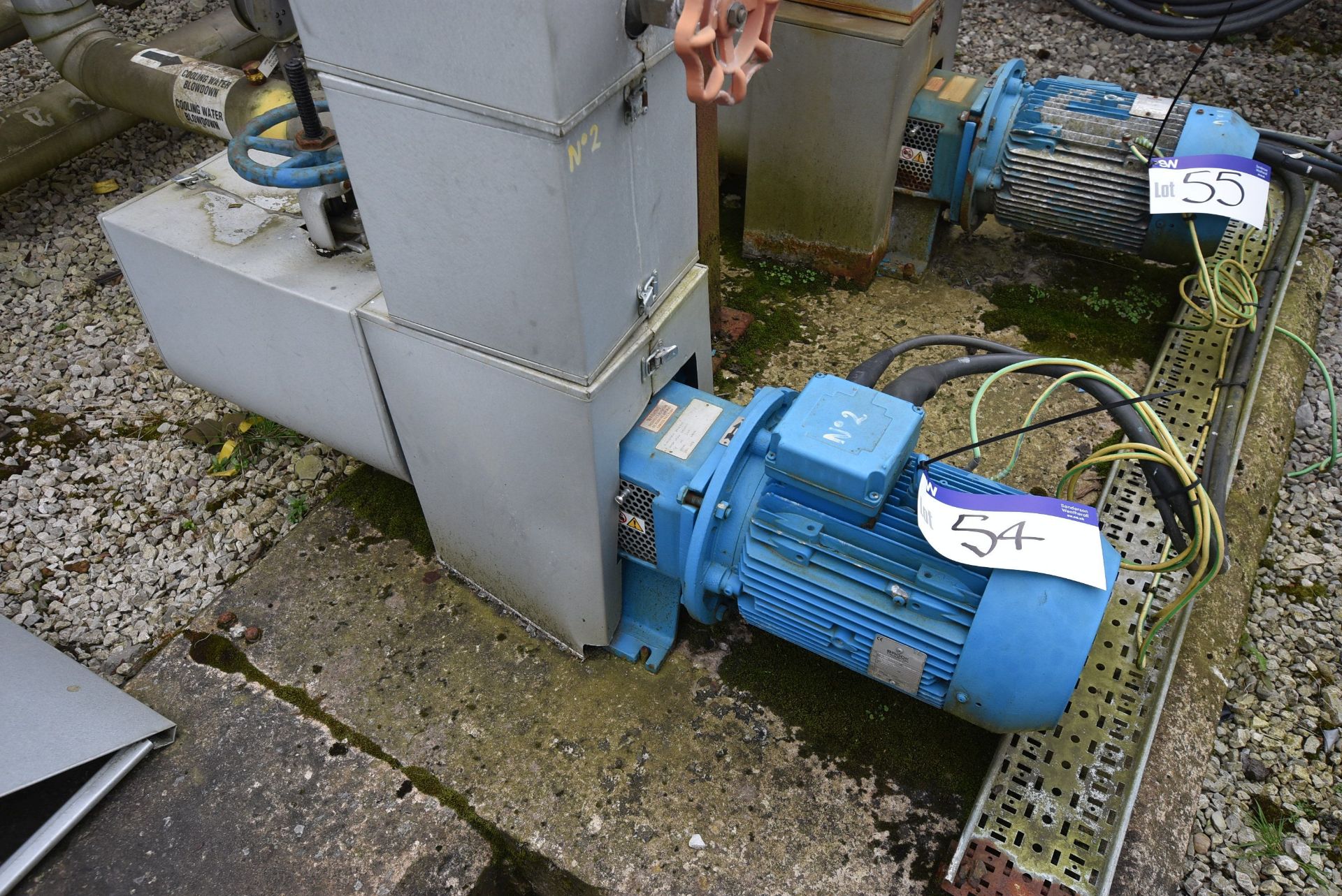 Water Pump, with 7.5kW electric motor (There will be a removal/ loading charge of £30 + VAT for this