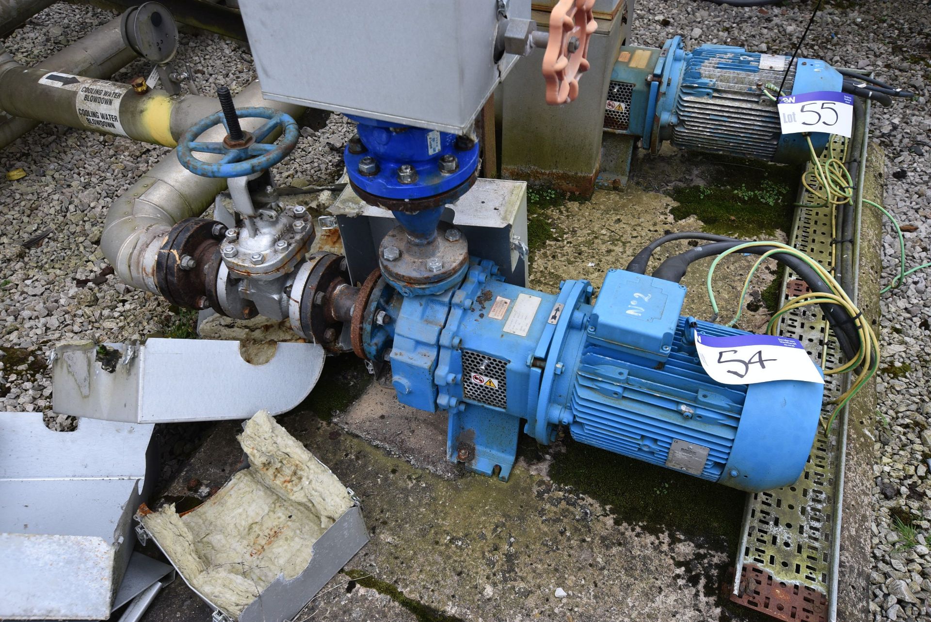 Water Pump, with 7.5kW electric motor (There will be a removal/ loading charge of £30 + VAT for this - Image 4 of 4