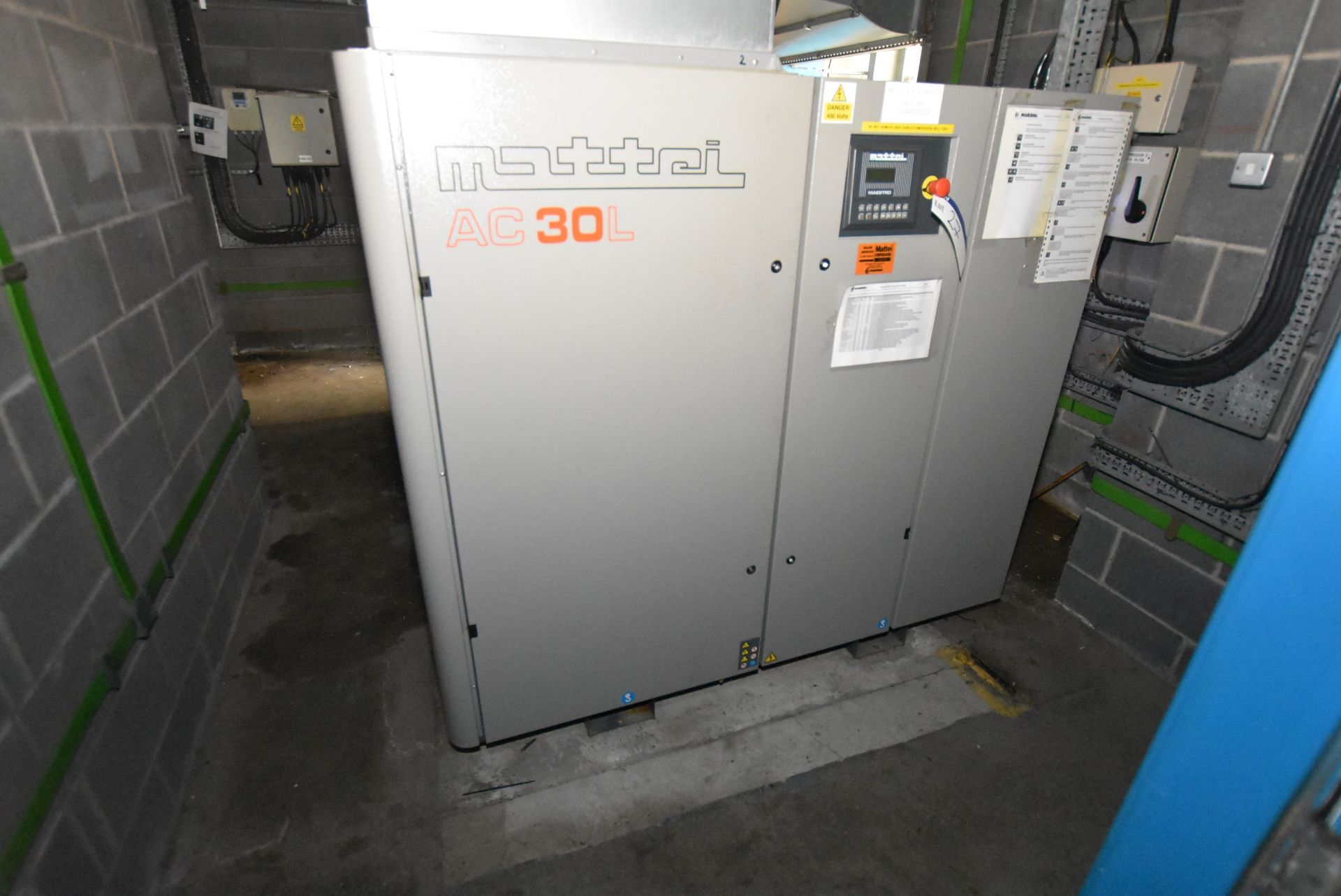 Mattei AC30L PACKAGE AIR COMPRESSOR (no. 2 Air Compressor) (There will be a removal/ loading