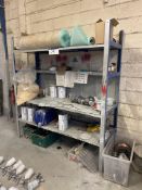 Three Tier Steel Stock Rack, approx. 2m x 700mm x