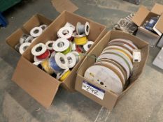 Assorted Reels of Cable, as set out in three boxes