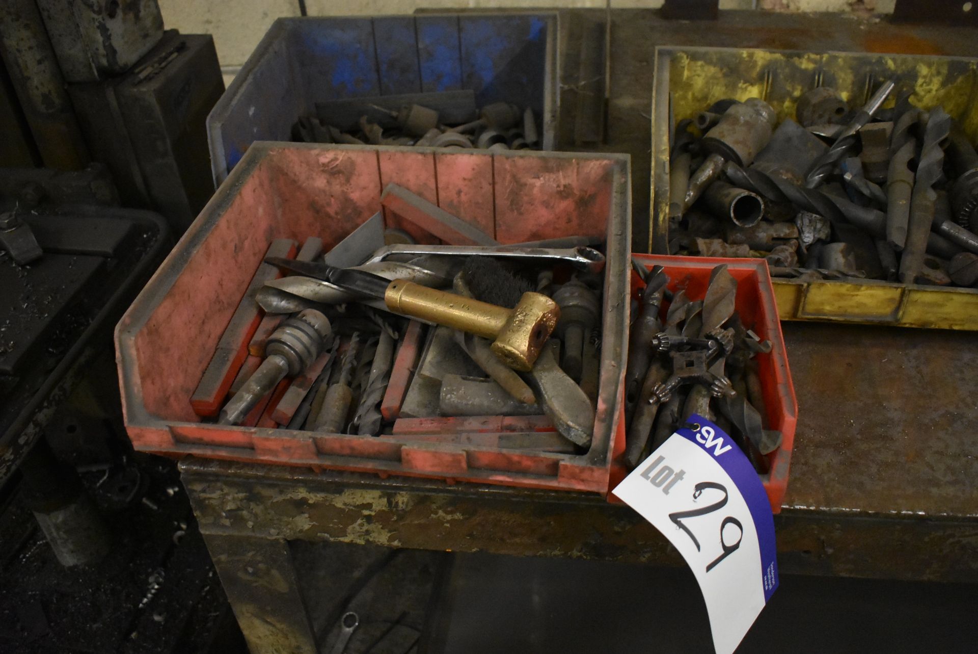 Assorted Drills & Equipment, in four plastic stack - Image 2 of 4