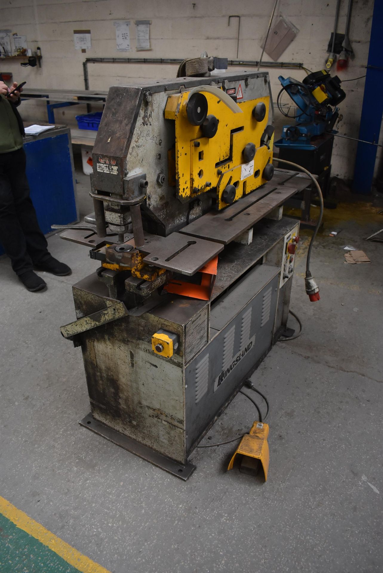 Kingsland COMPACT 45 HYDRAULIC METALWORKER, serial