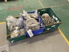 Assorted Bolts & Switches, as set out in three pla