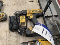 DeWalt 18V XR Brushless Battery Electric Drill, wi