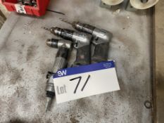 Three Pneumatic Drills