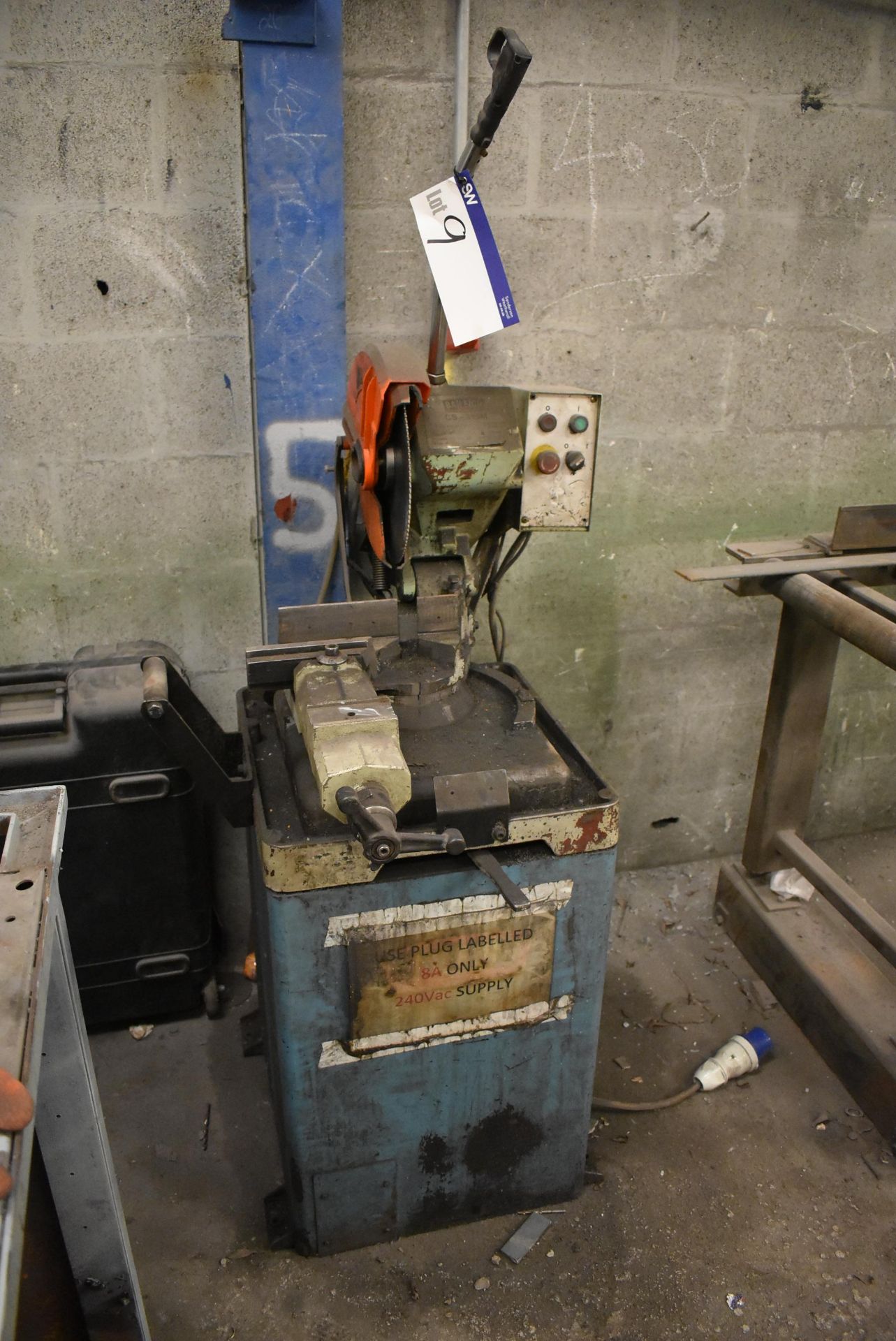 Baileigh CS-315M Electric Cut-off Saw, serial no. - Image 2 of 5