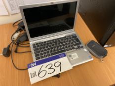 Sony Intel Centrino 2 Laptop (hard disk removed),