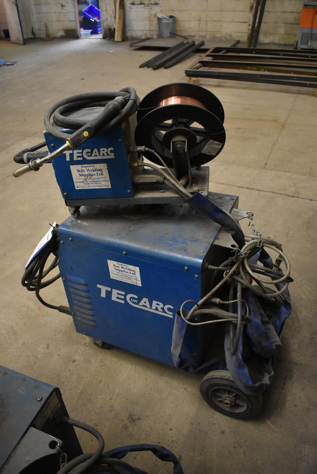 Tecarc Mig400S Mig Welding Unit, serial no. TA1114 - Image 4 of 8