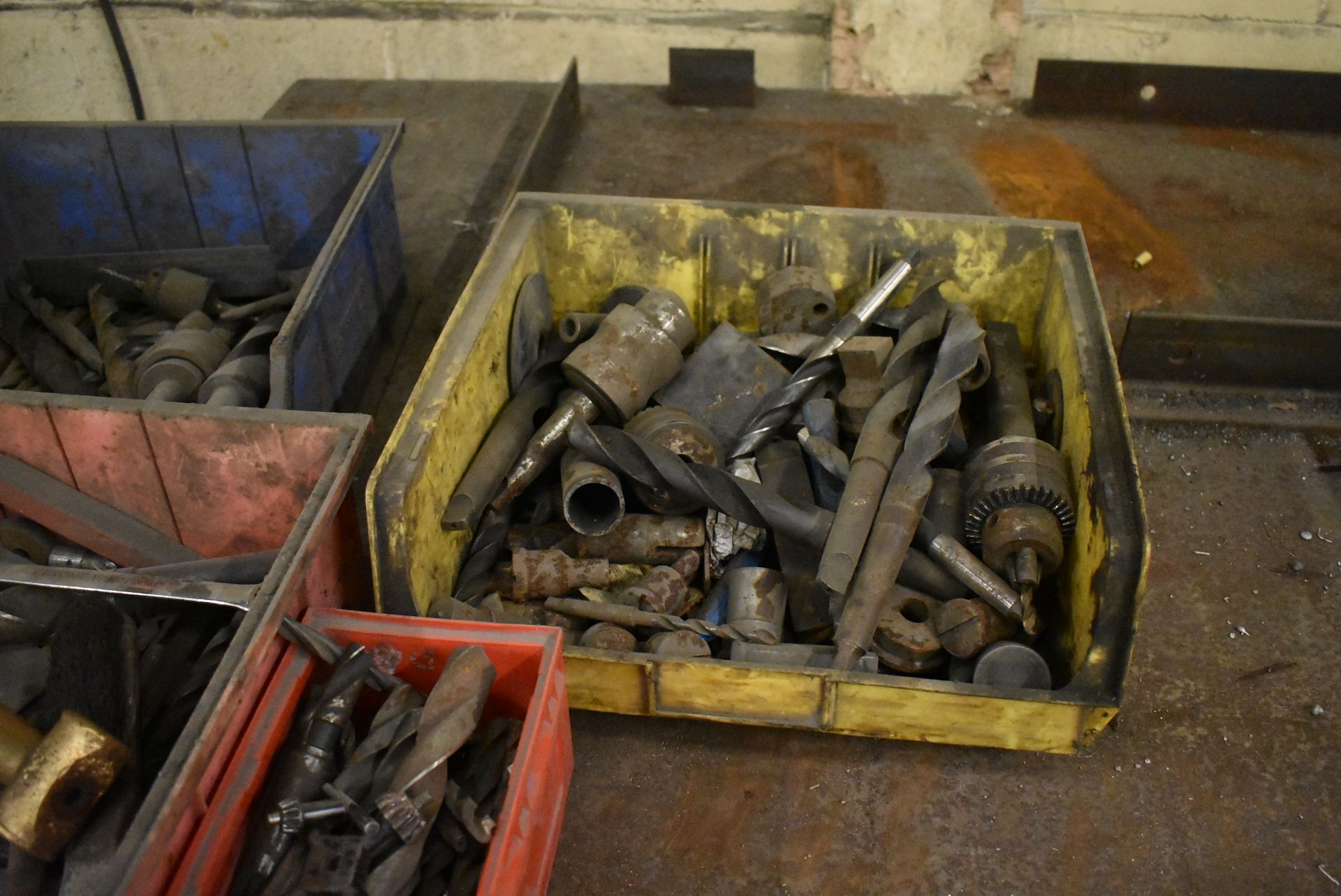 Assorted Drills & Equipment, in four plastic stack - Image 3 of 4