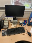 Dell Flat Screen Monitor, Keyboard & Mouse