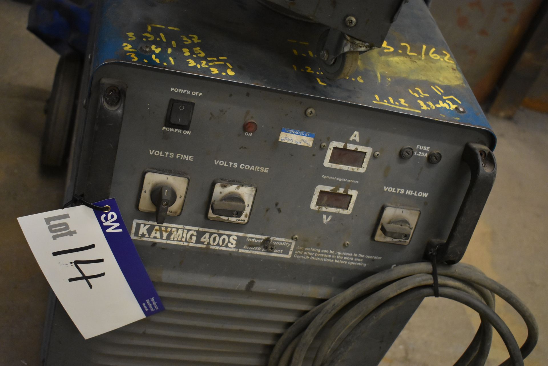 Tecarc Mig400S Mig Welding Unit, serial no. TA0512 - Image 6 of 8