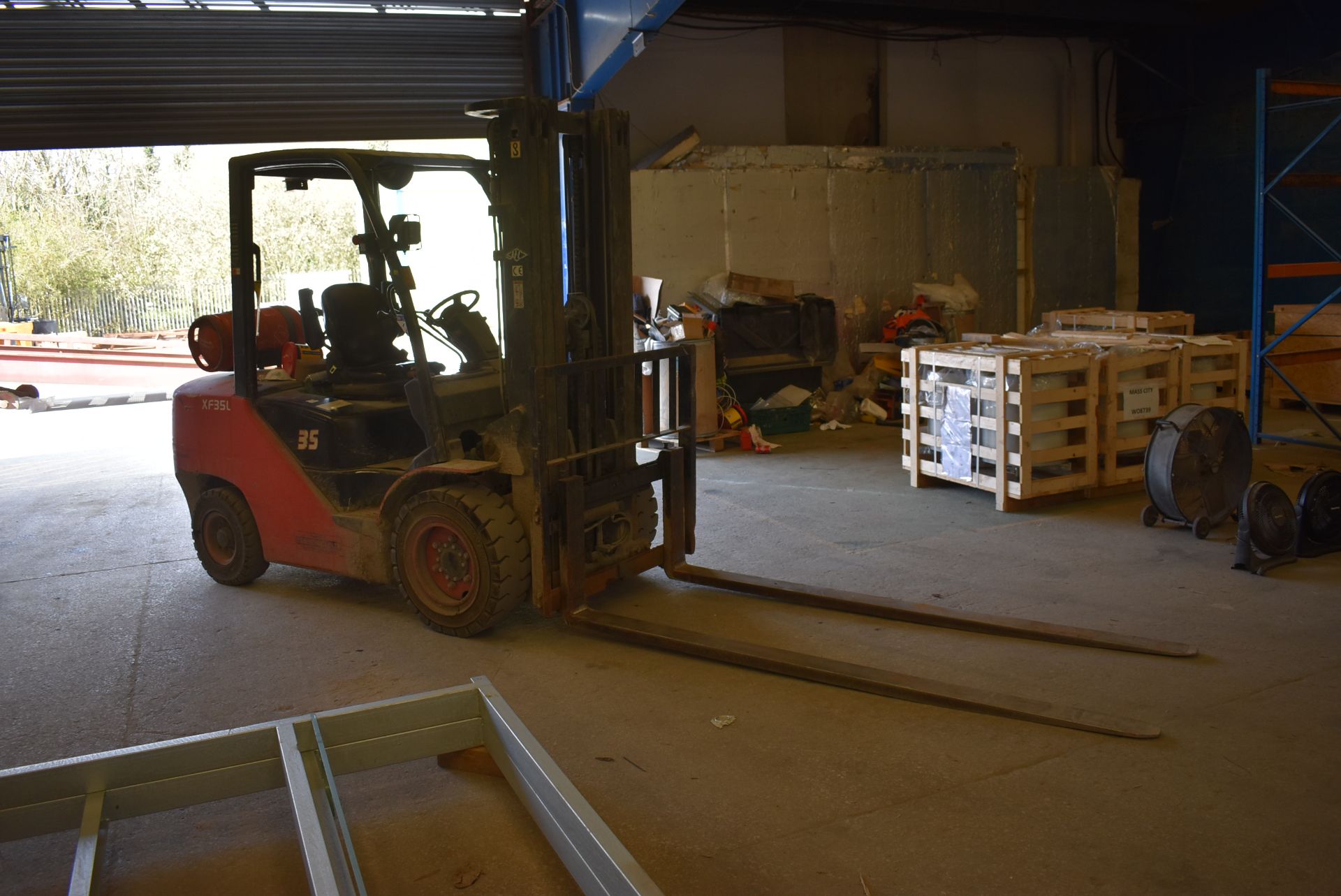 Hangcha CPYD35-XW22B LPG ENGINE FORK LIFT TRUCK, s - Image 2 of 6