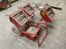 Four Clarke Heaters, 110V