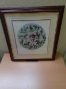 Signed Framed Limited Edition Print of Epson Tribute to Lester Piggott (186/950), signed by Lester