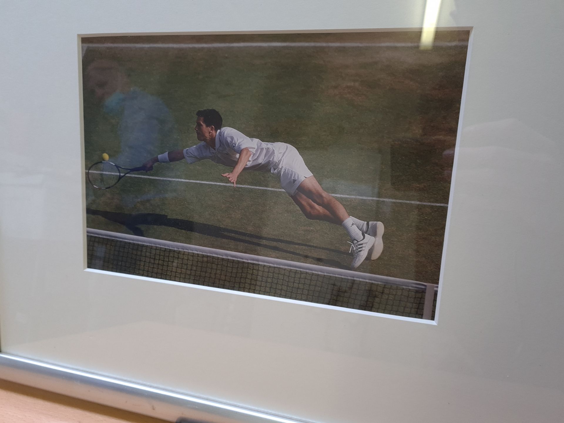 Framed Photo of Tim Henman, 55cm x 45cm - Image 2 of 3