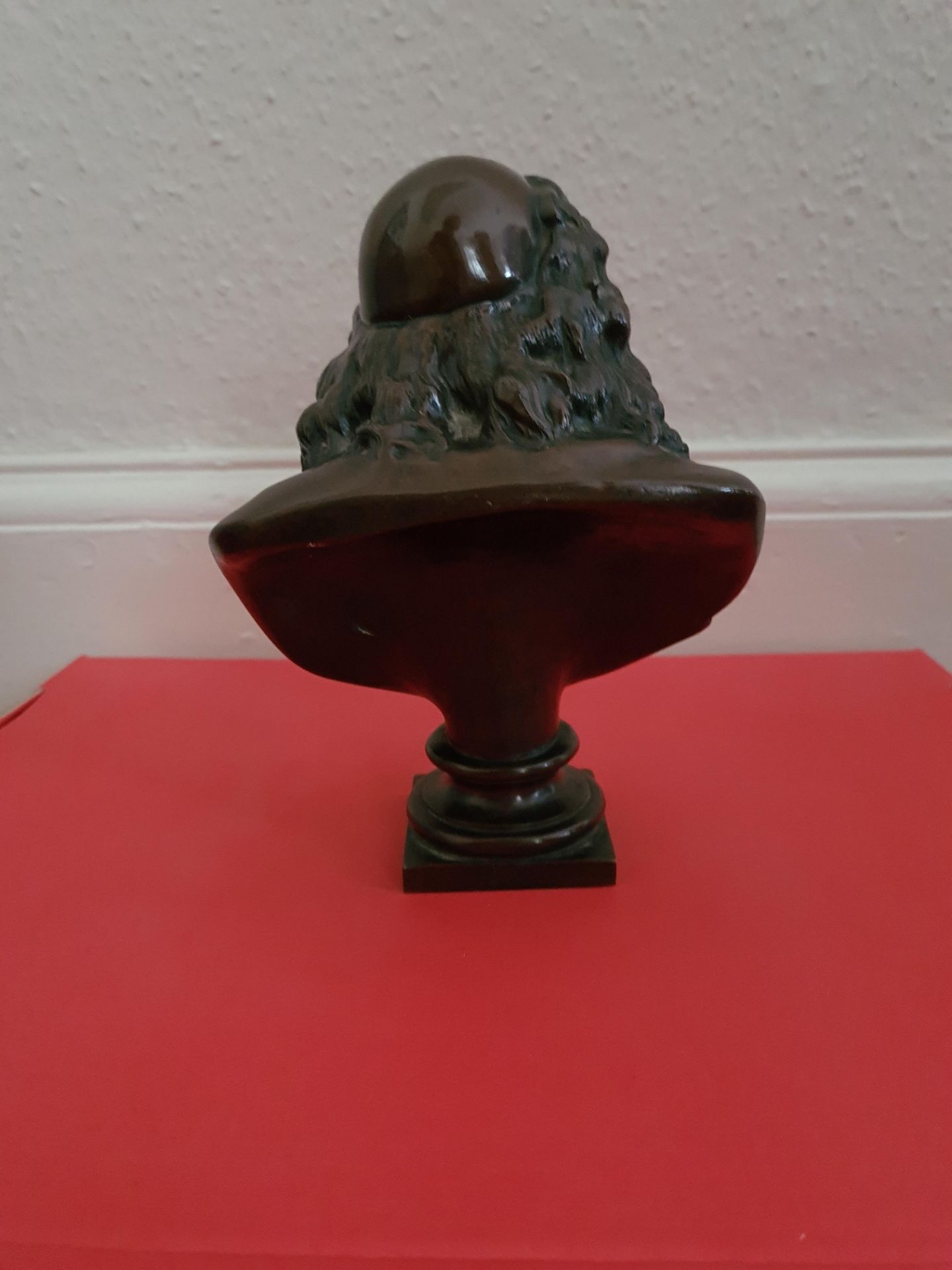 Small Bronze Bust, 8" high - Image 2 of 2