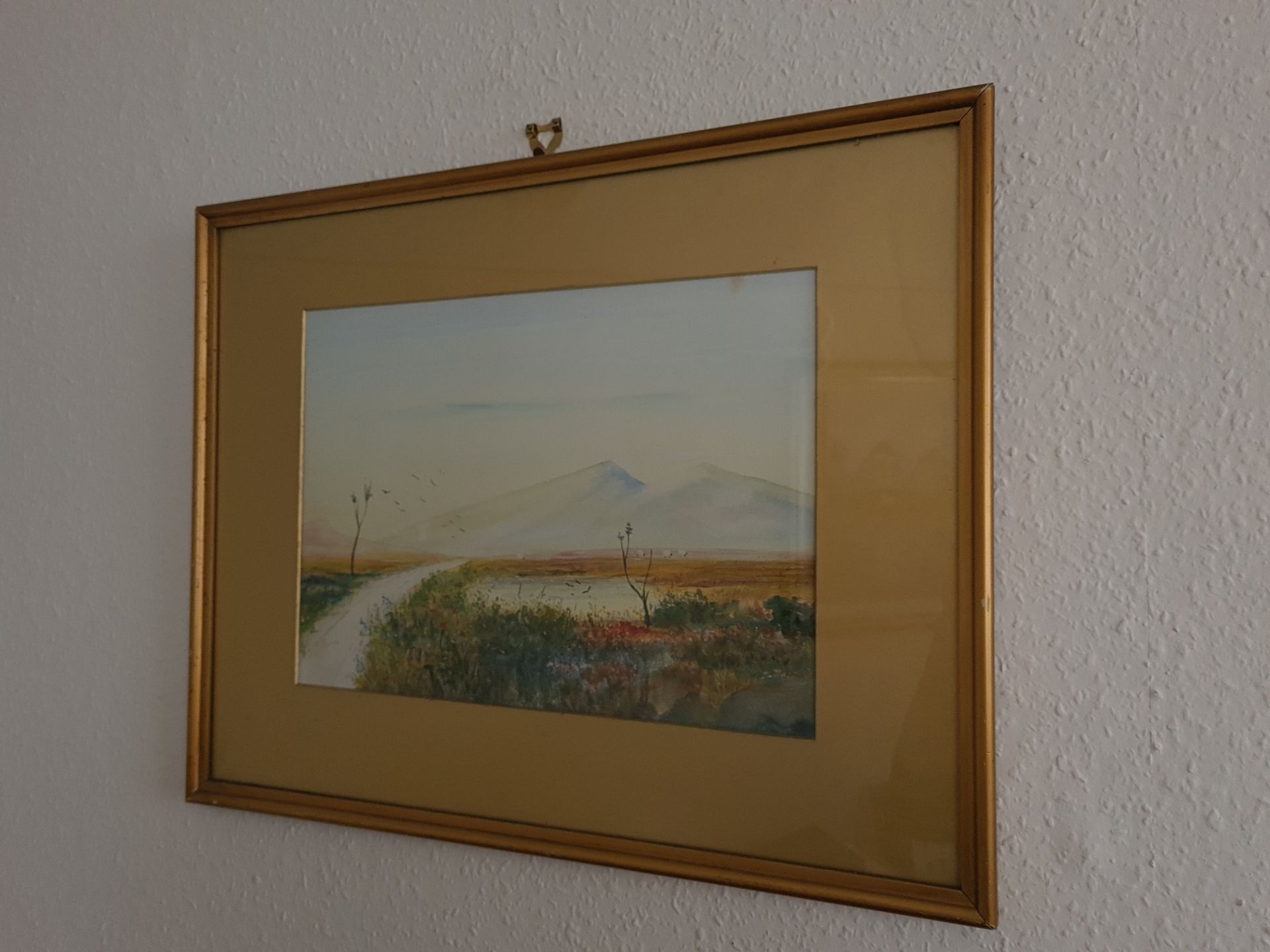 Signed Framed Oil on Canvas Landscape by A Williams, 21" x 16.5"