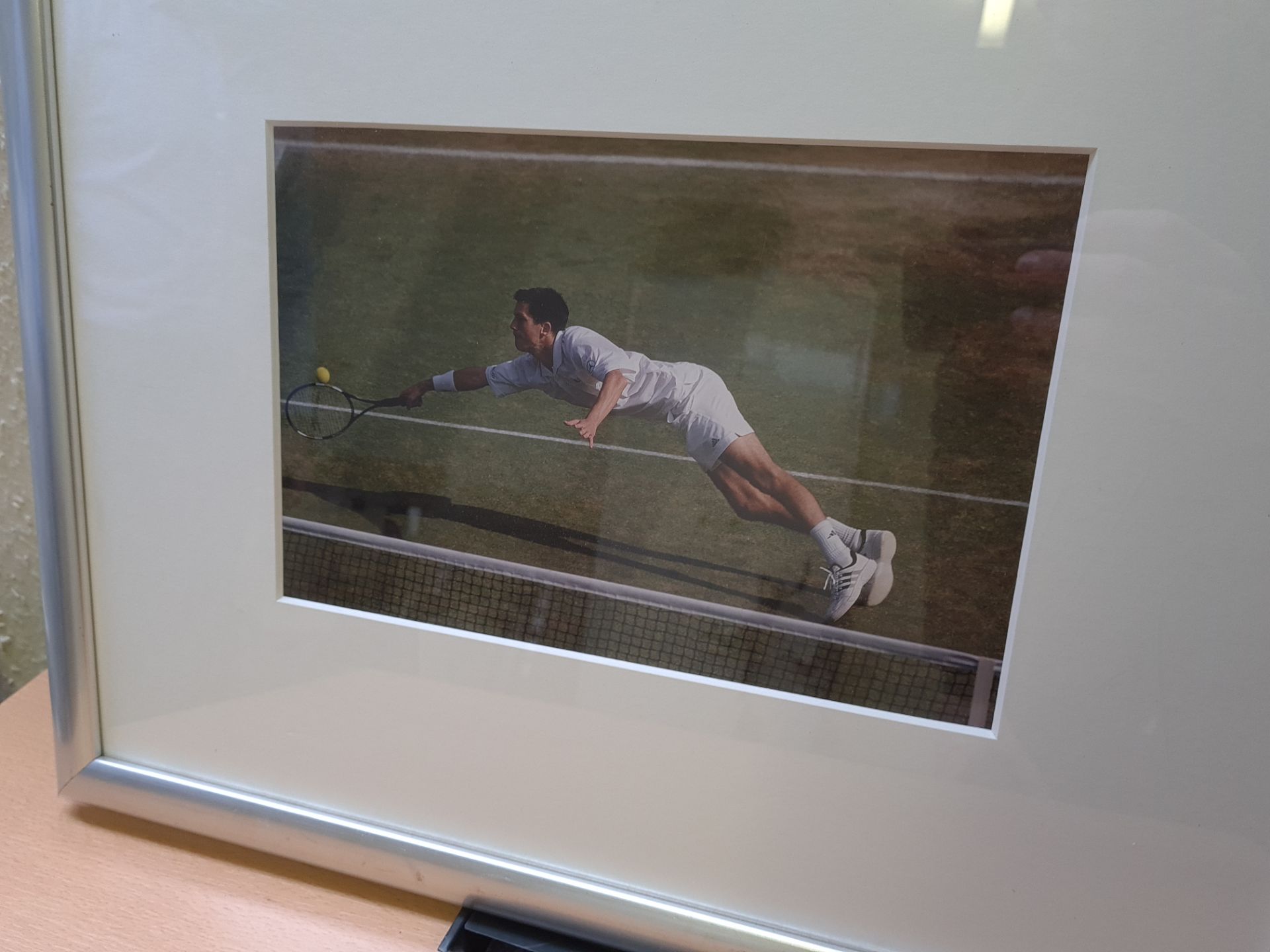 Framed Photo of Tim Henman, 55cm x 45cm - Image 3 of 3