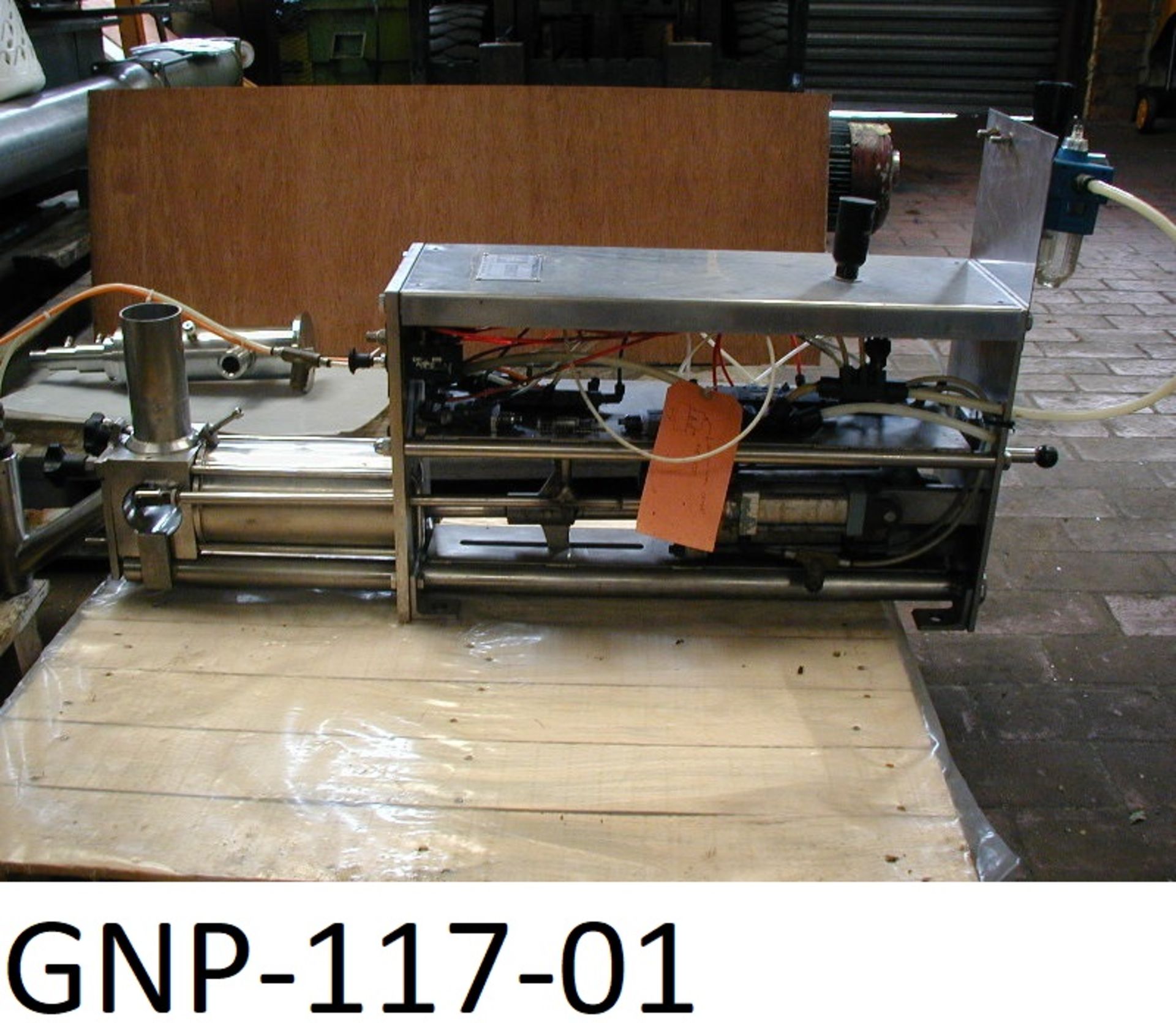 Turbo-Tools Bench Top Pneumatic Depositor, with variable stroke mechanism, loading free of - Image 2 of 4