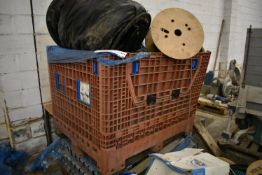 Flexible Ducting, with plastic crate (Offered for sale on behalf of Jas Bowmans & Sons Ltd,