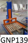 Edmo 1000kg Low Profile Pallet Lifter, with safety switches and umbilical rise / lower /emergency