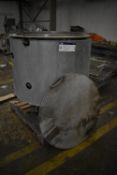 Accord Engineering 316L Stainless Steel Vessel, year of manufacture 1999, with jacket heating,