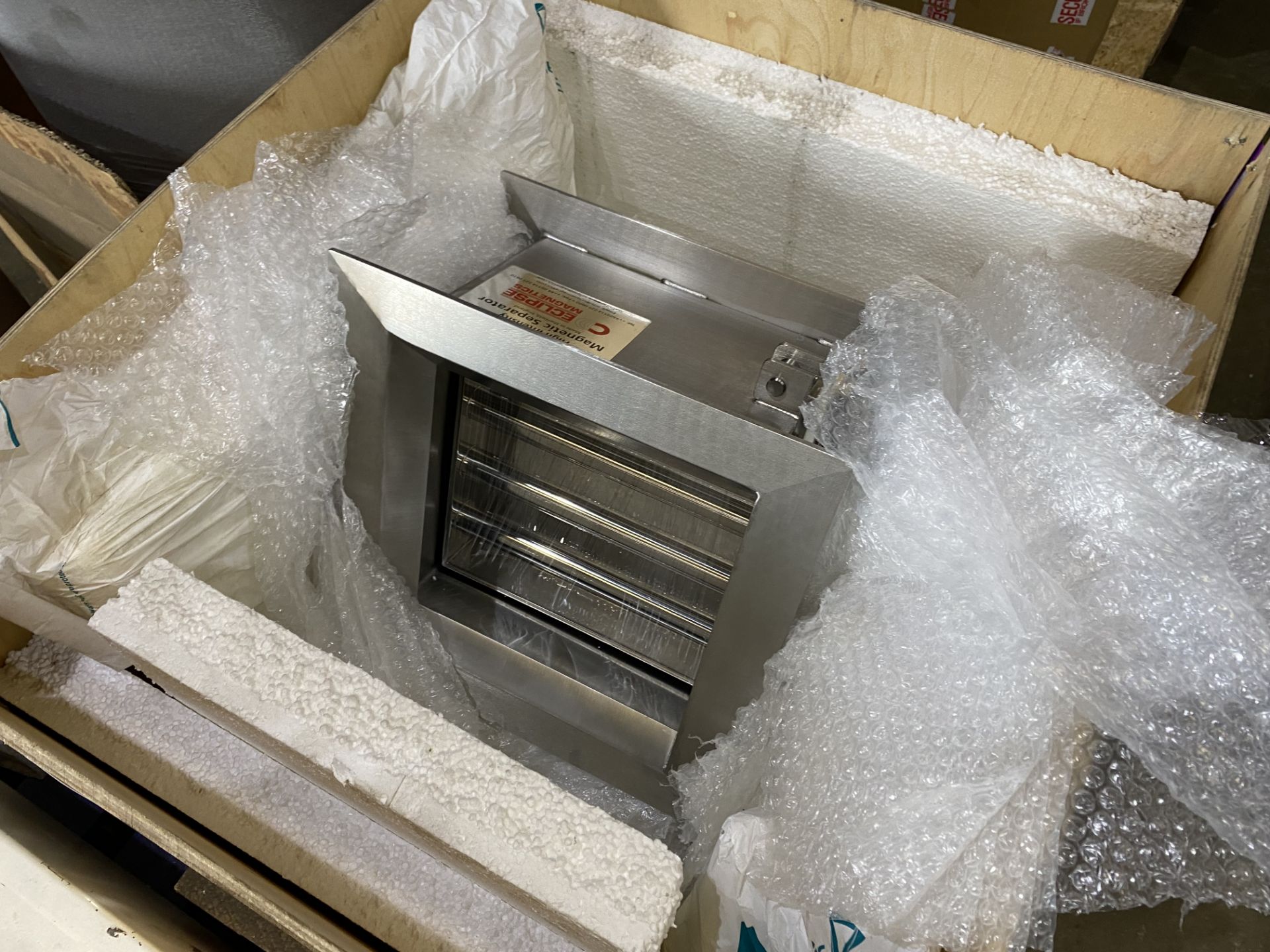 Equipment, on pallet, including Eclipse Magnets STAINLESS STEEL HIGH INTENSITY MAGNETIC - Image 6 of 6