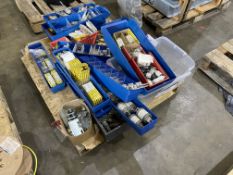 Assorted Electrical Equipment, on pallet, including mainly fuses Lot located at the Gold Line