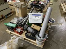 Assorted Equipment, on pallet Lot located at the Gold Line Feeds Ltd, Kettering Road, Islip,