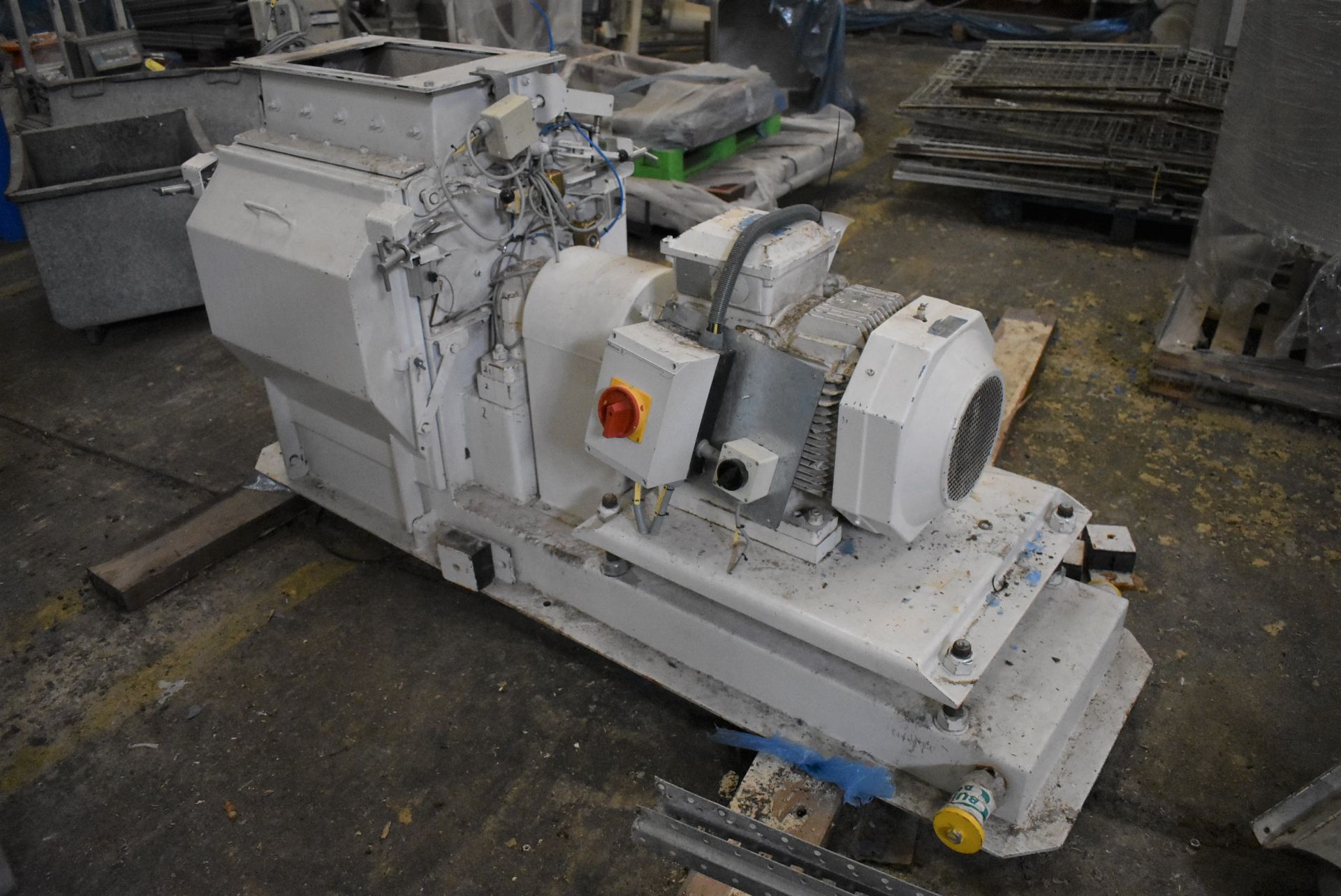 Buhler DNZF 655 HAMMER MILL, serial no. 10315201, year of manufacture 1999, with ABB 30kW electric - Image 2 of 9