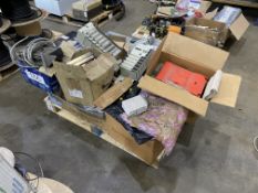 Assorted Electrical Equipment, on pallet, including digital read outs Lot located at the Gold Line