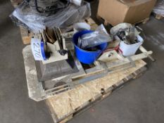 Assorted Equipment, on pallet, including sack clamp Lot located at the Gold Line Feeds Ltd,