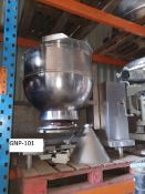 Groen Stainless Steel Tilting 225L Jacketed Pan, loading free of charge - yes, lot location -