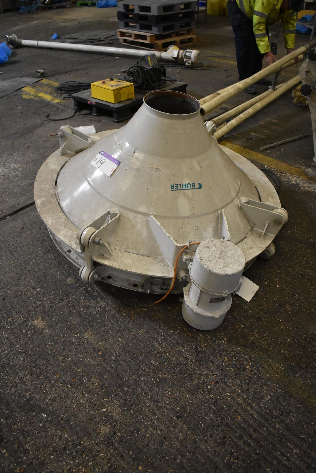 Buhler Vibratory Bin Activator, approx. 1.2m dia. (Offered for sale on behalf of Jas Bowmans &