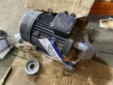Echtop 4.063TECAB3-IE2 Electric Motor, 4kW, 966rpm (unused), Approx. 38mm dia. drive shaft Lot