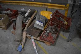 Assorted Equipment, on pallet (Offered for sale on behalf of Jas Bowmans & Sons Ltd, equipment