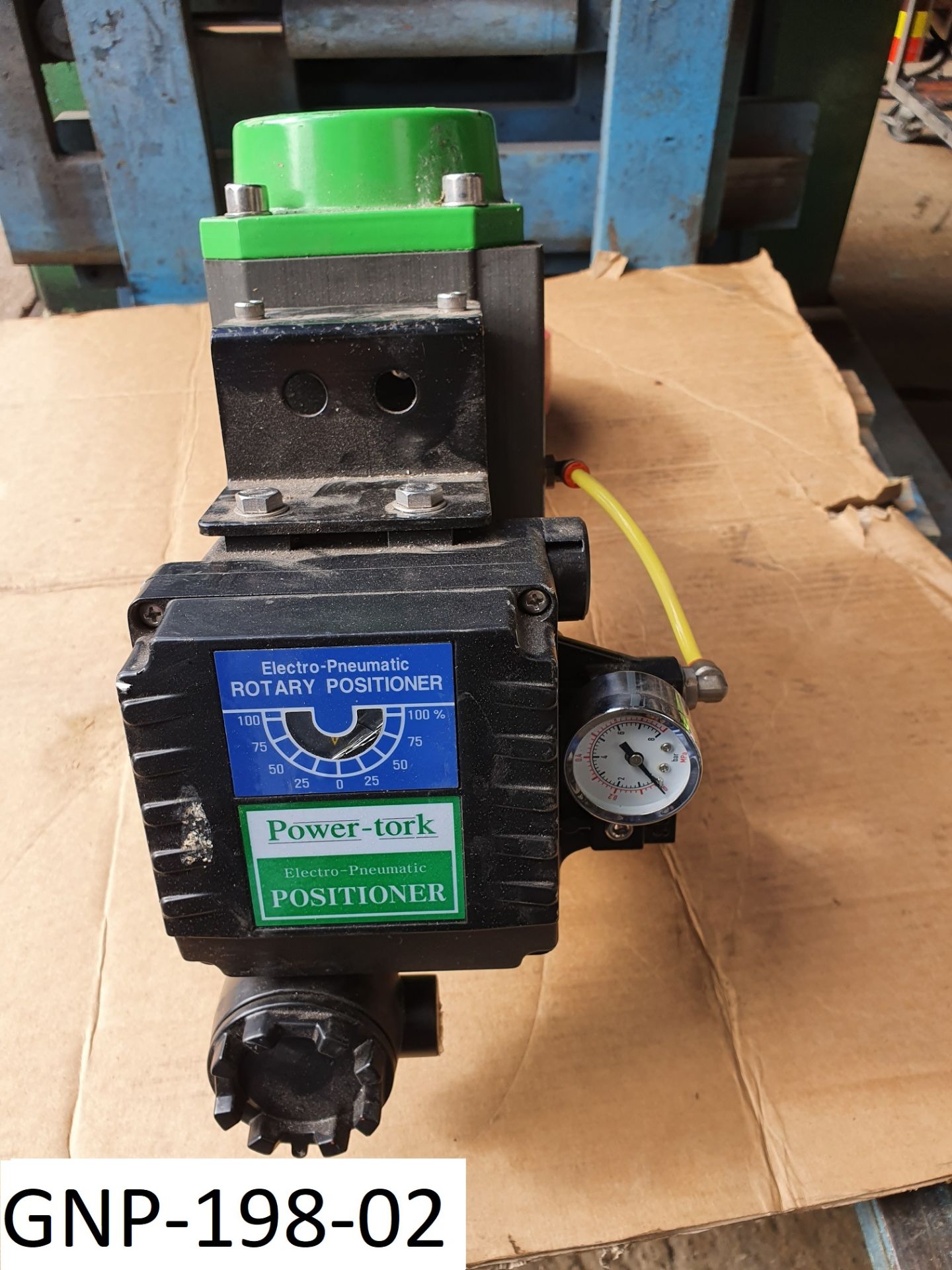 150mm Stainless Steel Butterfly Valve (understood to be unused), c/w actuator, loading free of