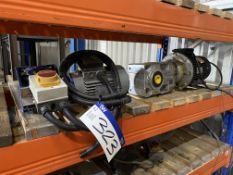 Two Geared Electric Motors Lot located at the Gold Line Feeds Ltd, Kettering Road, Islip, Kettering,