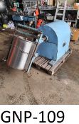 Winkworth Single Arm Drum Tumbler, c/w stainless steel 60L drum, loading free of charge - yes, lot