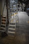 Ten Rise Folding Alloy Stepladder (Offered for sale on behalf of Jas Bowmans & Sons Ltd, equipment