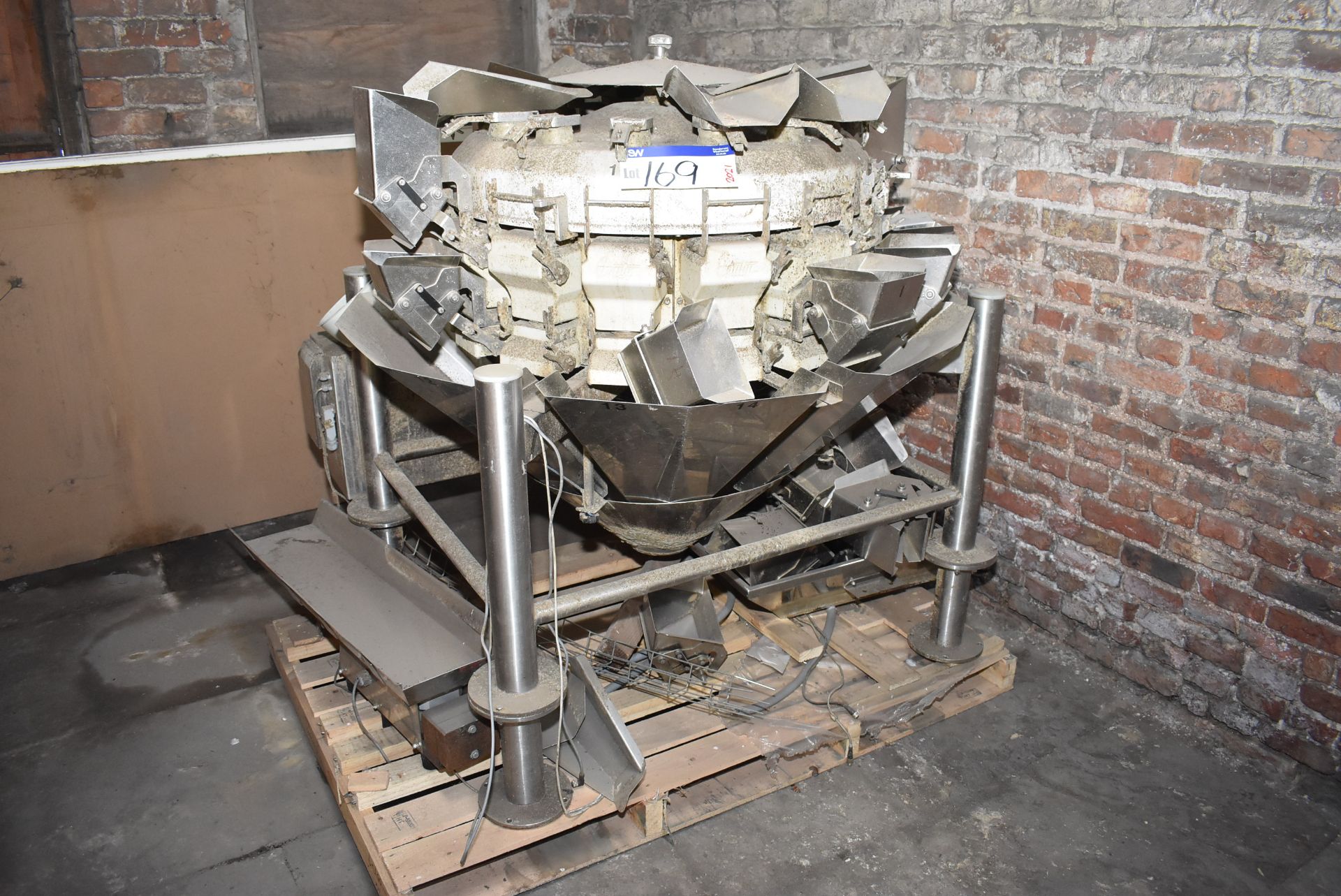 MBP 14C2 14 HEAD MULTI-HEAD WEIGHER, serial no. 0720, year of manufacture 2008 (Lot located Near