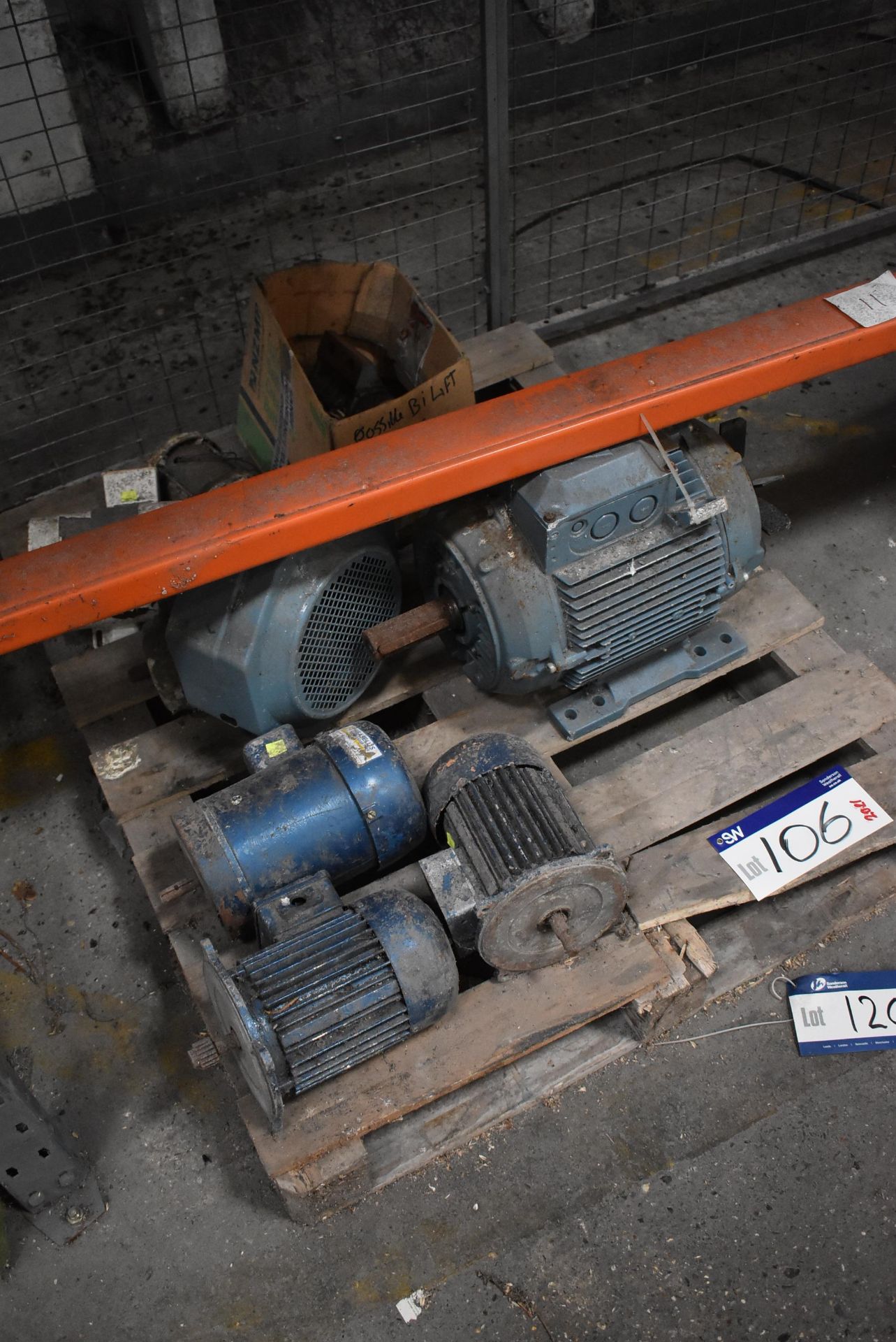 Electric Motors and Equipment, on pallet (Offered for sale on behalf of Jas Bowmans & Sons Ltd, - Image 2 of 2