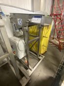 * Vibra Schultheis FRU 12.5/3-DV MOBILE STAINLESS STEEL CASED VIBRATORY FEEDER, serial no. 53791.