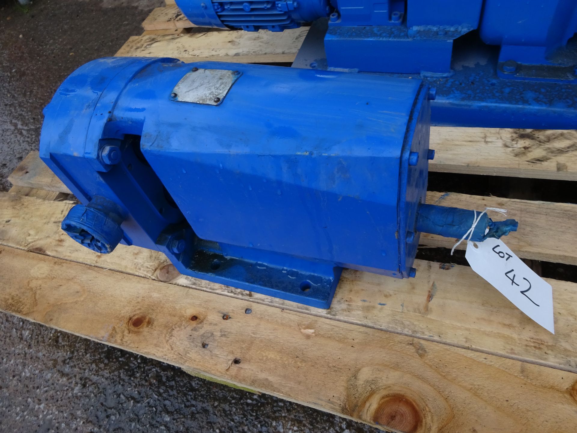 Alfa Laval SR/3/027/LS SR Rotary Lobe Pump, serial no. 93 0008 /01C, plant no. 42, free loading onto - Image 3 of 6