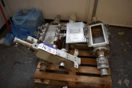 Two Goudsmit SBPN100000W 80MM APERTURE STAINLESS STEEL CASED PERMANENT MAGNETIC SEPARATORS, with two