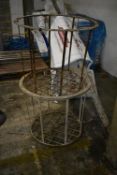 Two Steel Baskets (Offered for sale on behalf of Jas Bowmans & Sons Ltd, equipment surplus to